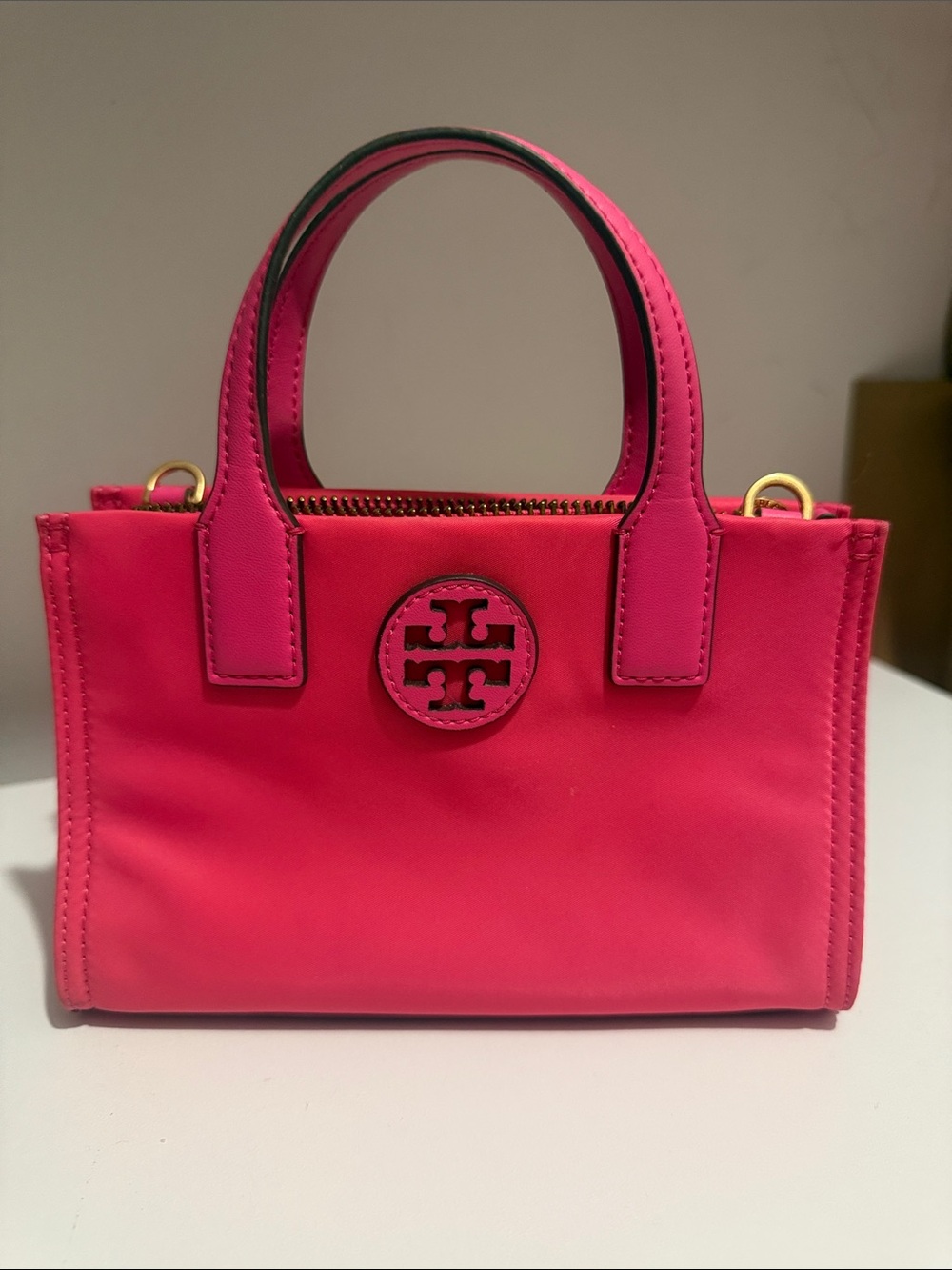 Tory Burch Hot Pink Mini Satchel